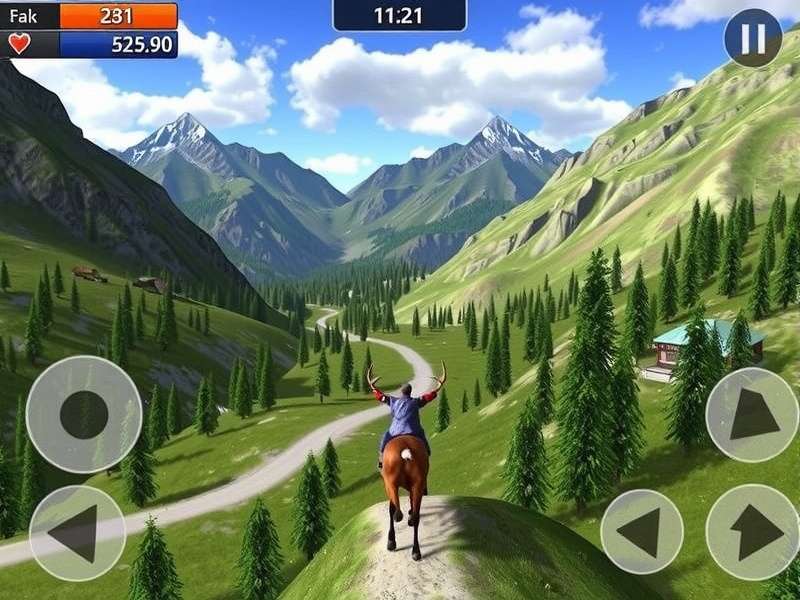 Indian Peaks Pursuit Game Screenshot